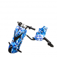 Scooter Boogie Drift Pro bleu avec chaise
