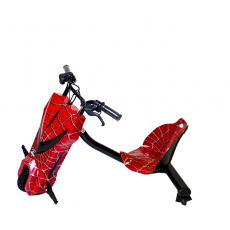 Scooter rouge Boogie Drift Pro avec chaise
