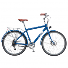 Bicicleta Eléctrica E-City 250W Azul 